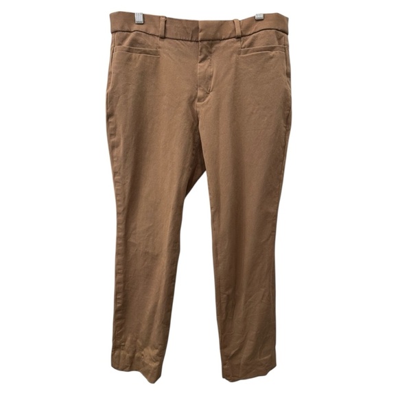 Banana Republic Women's Dark Khaki Sloan Curvy Pant 8 - Picture 1 of 4